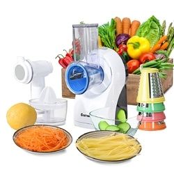 3-in-1 Electric Food Processor Juicer Frozen Dessert Maker